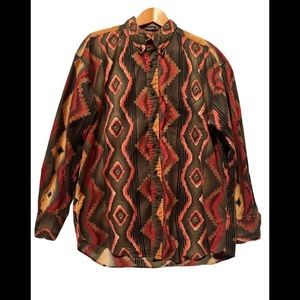 Men’s Aztec Button‎ Down